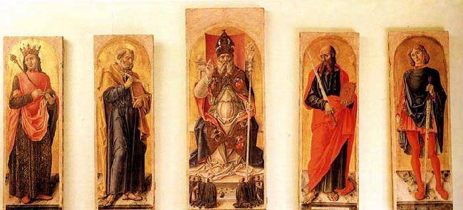 Bartolomeo Vivarini St Ambrose Polyptych